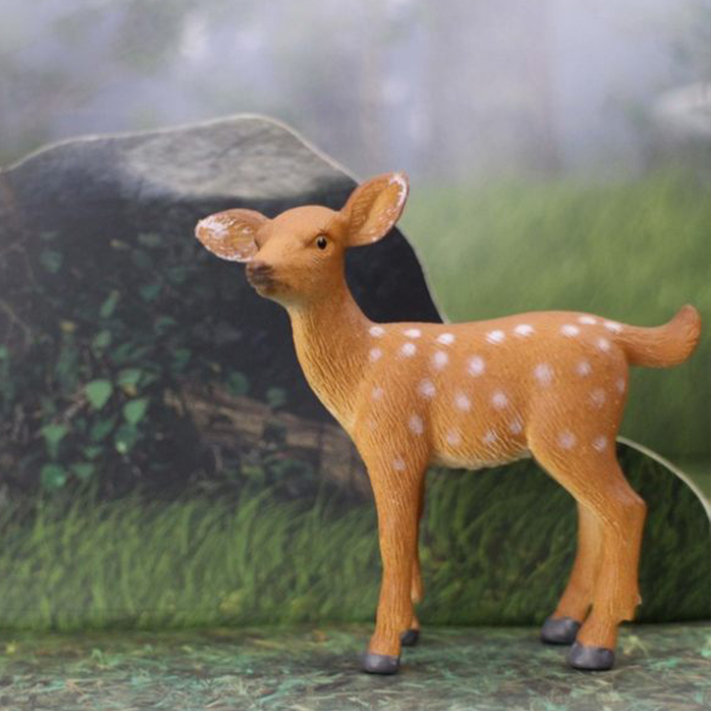 【Mojo Fun 動物星球】387036森林動物-白尾幼鹿