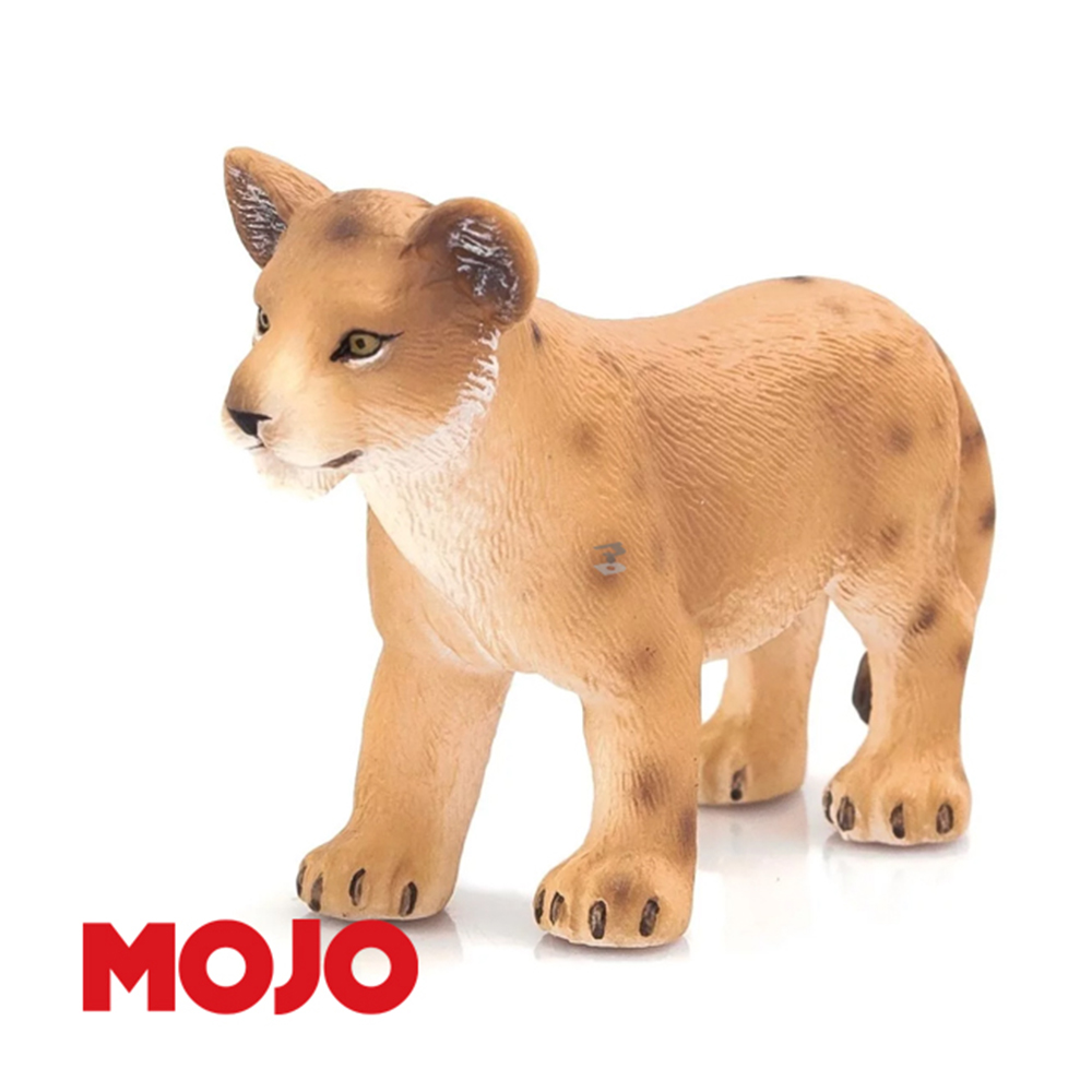 【Mojo Fun 動物星球】387011野生動物-小獅子(站姿)