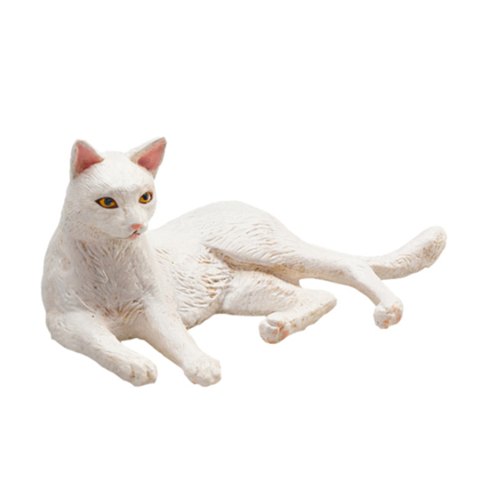 【Mojo Fun 動物星球】家庭動物-白貓 387368