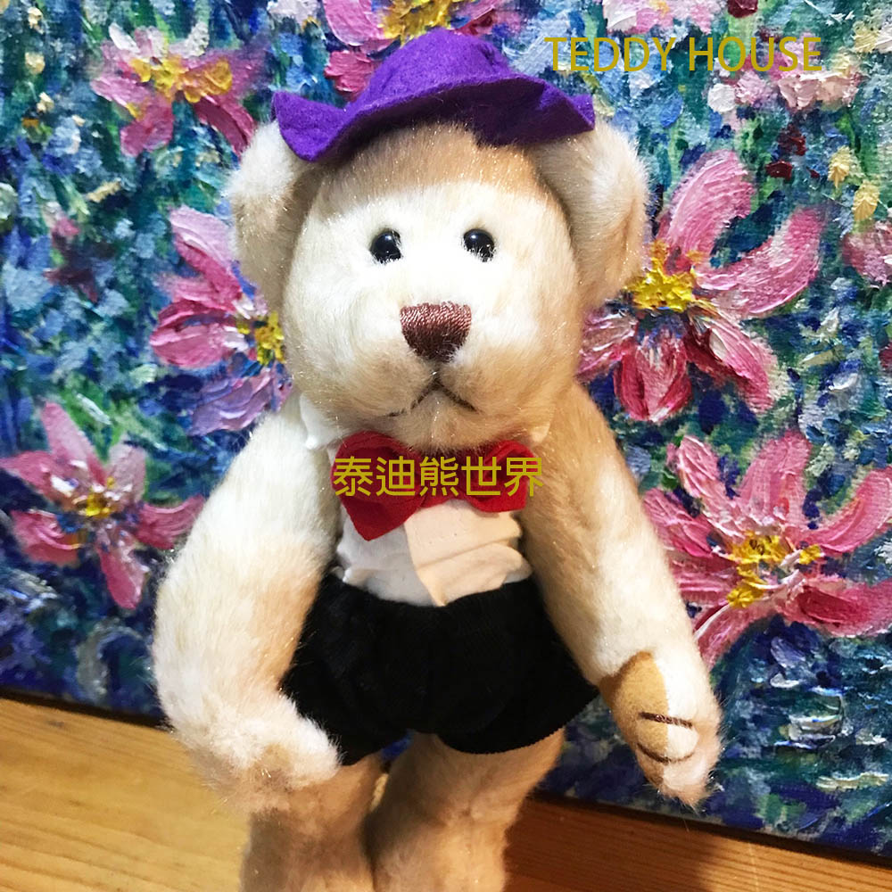 【TEDDY HOUSE泰迪熊】泰迪熊玩具玩偶公仔絨毛正版泰迪熊黃金亮毛凱薩王子泰迪熊(休閒)泰迪熊手腳可動