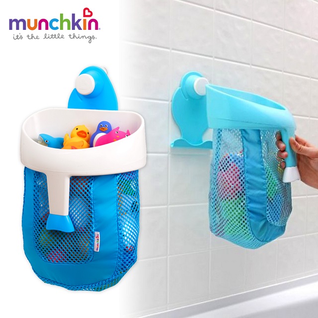 munchkin滿趣健-勺狀洗澡玩具收納袋