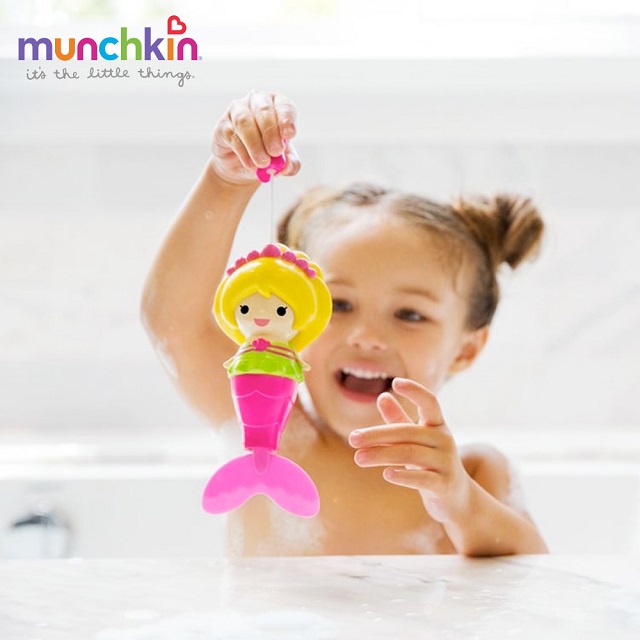 munchkin滿趣健-美人魚游泳洗澡玩具