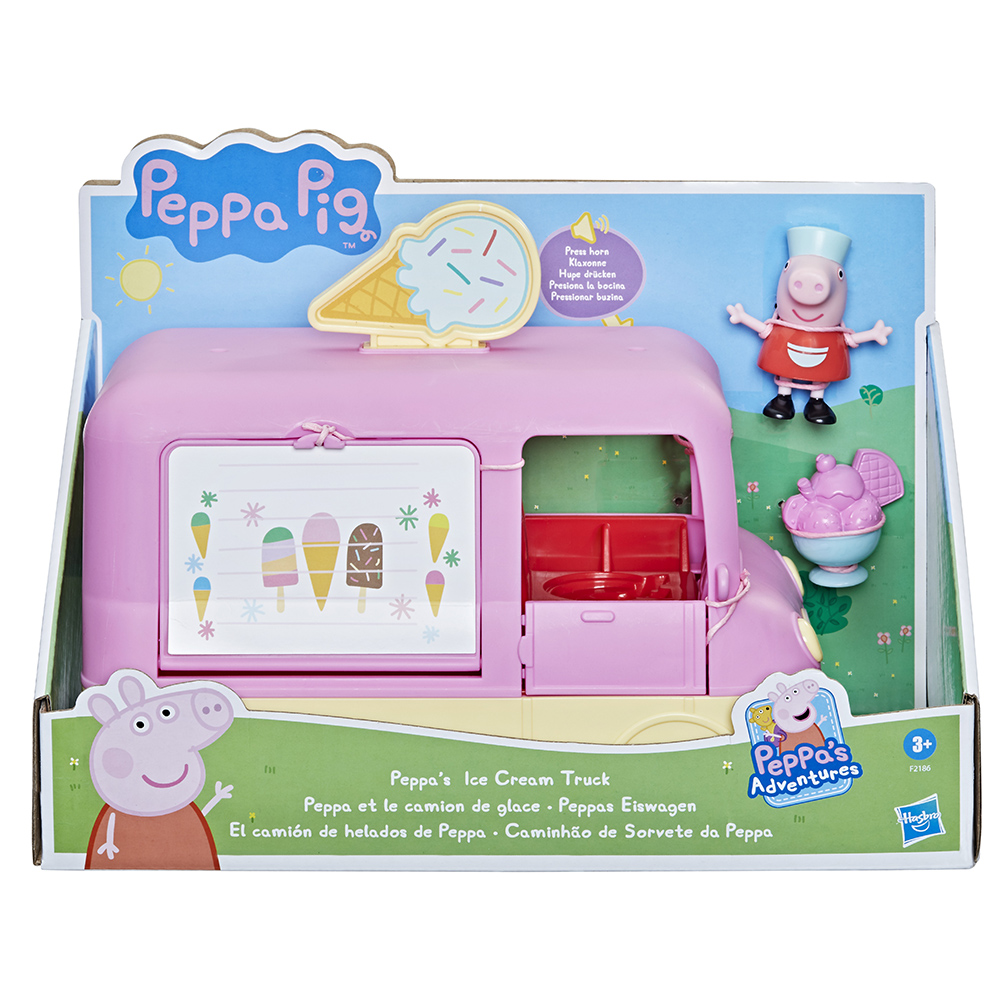 《 Peppa Pig 粉紅豬小妹 》冰淇淋車音效遊戲組(F2186)