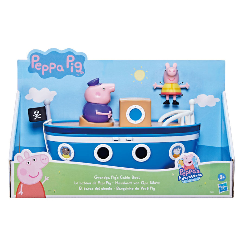 《 Peppa Pig 粉紅豬小妹 》豬爺爺的船(F3631)