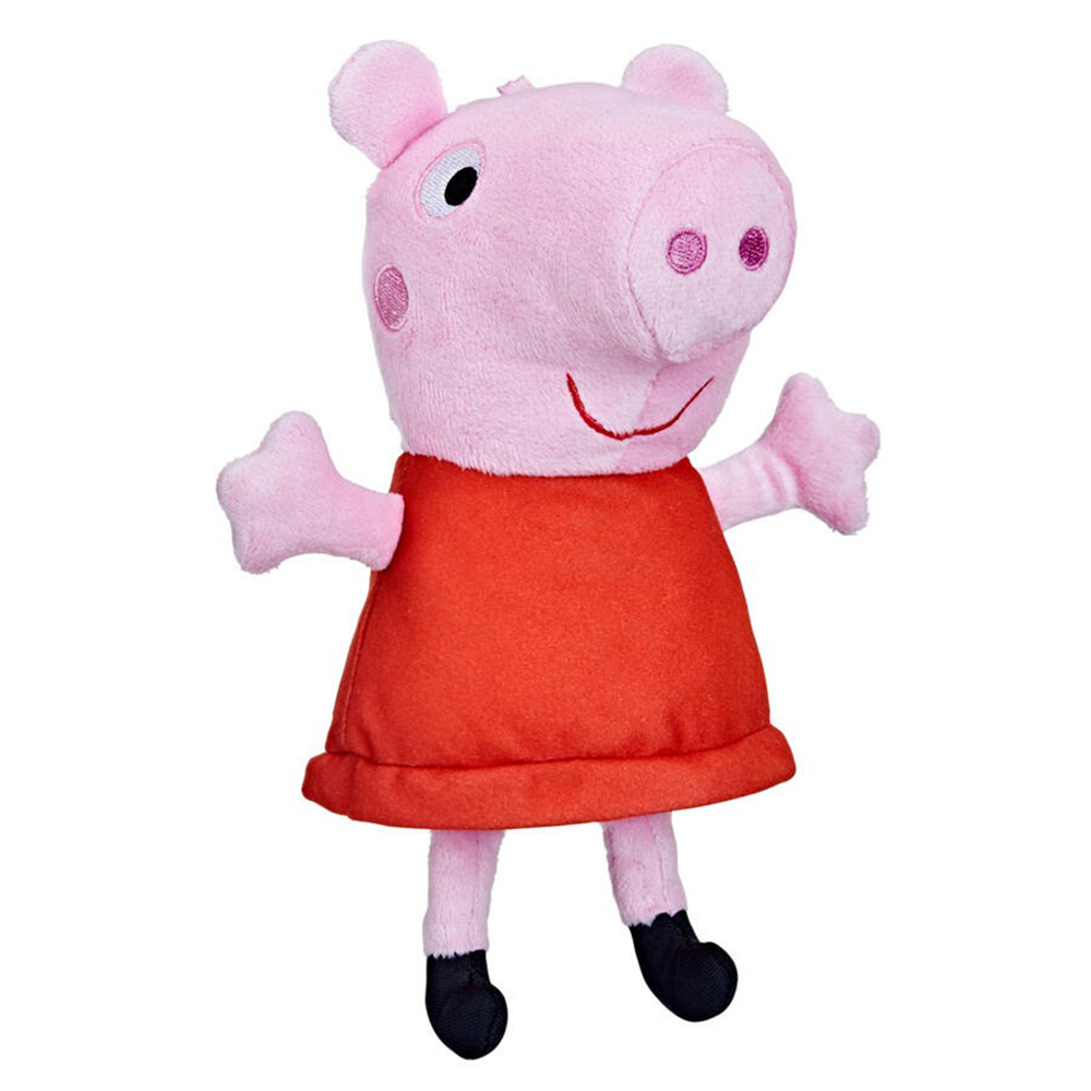 《 Peppa Pig 粉紅豬小妹 》咯咯笑佩佩絨毛娃娃(F6416)