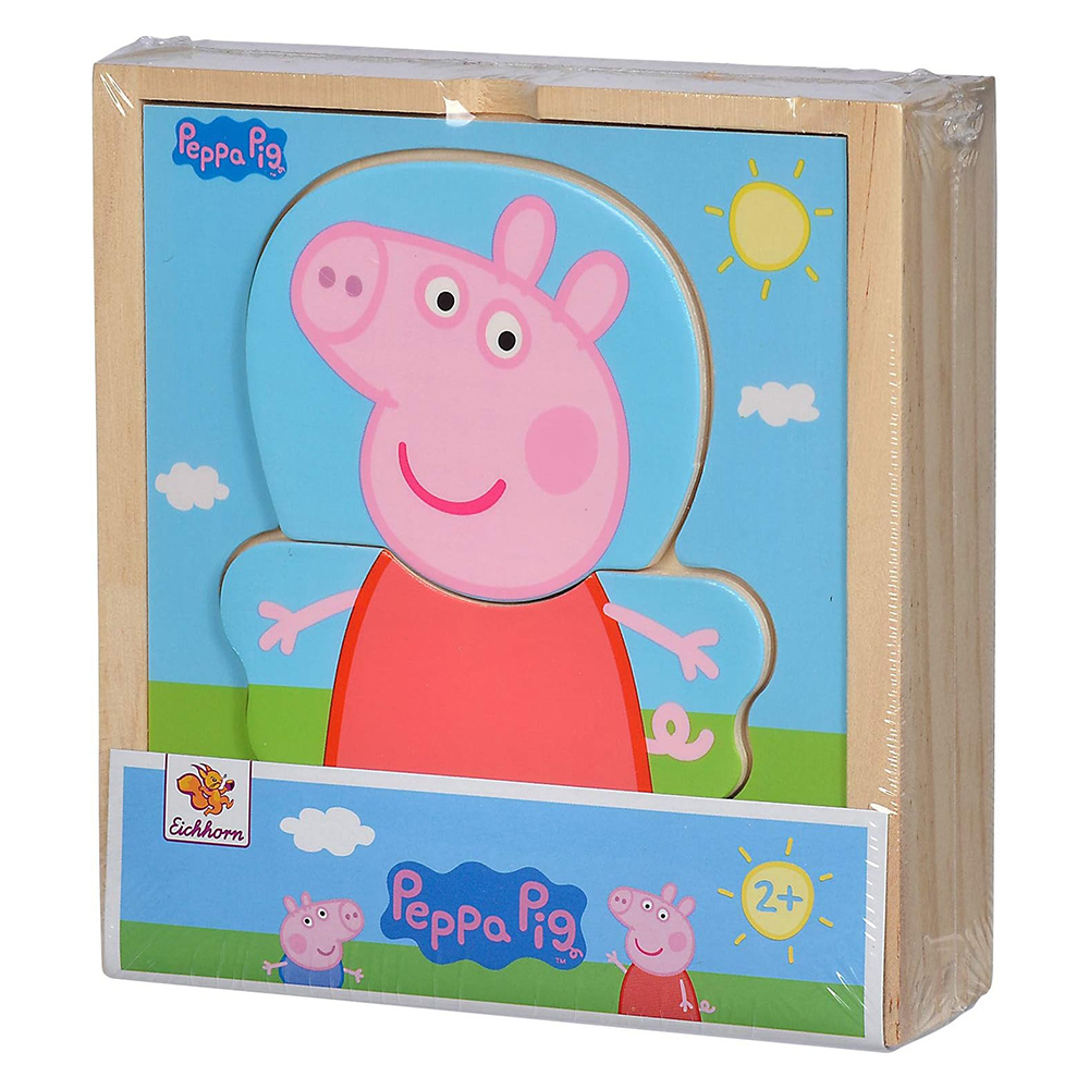 《 Peppa Pig 》粉紅豬小妹 -換裝拼圖組