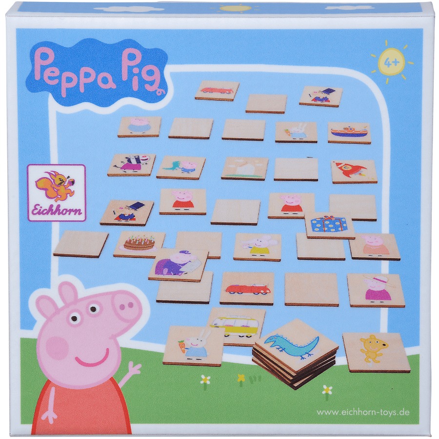 《 Peppa Pig 》粉紅豬小妹 -記憶遊戲