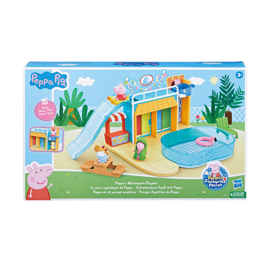 《 Peppa Pig 粉紅豬小妹 》佩佩的水上樂園遊戲組
