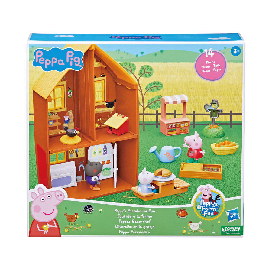 《 Peppa Pig 粉紅豬小妹 》農場小屋遊戲組