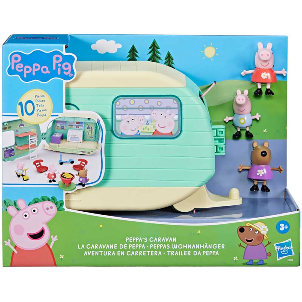 《 Peppa Pig 粉紅豬小妹 》露營拖車遊戲組F88635