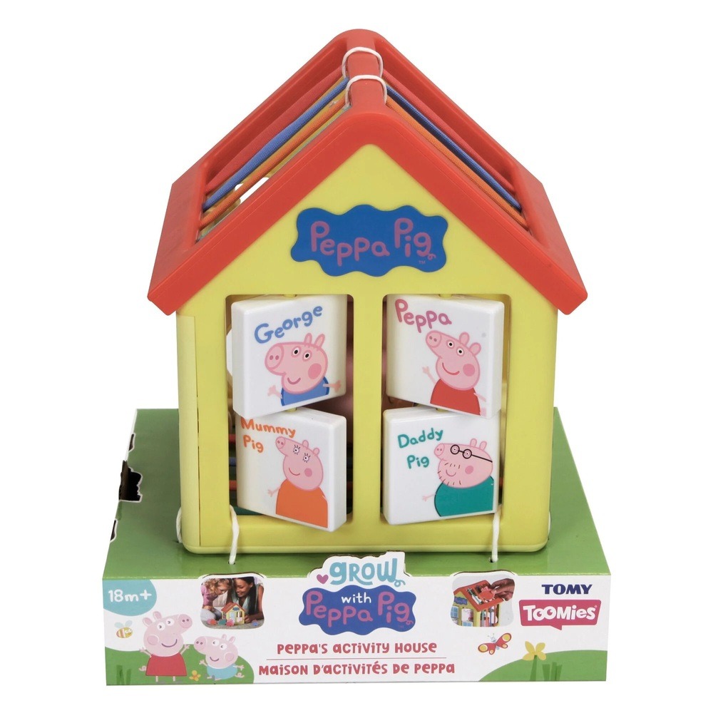 《 Peppa Pig 粉紅豬小妹 》粉紅豬小妹-觸覺玩具小屋