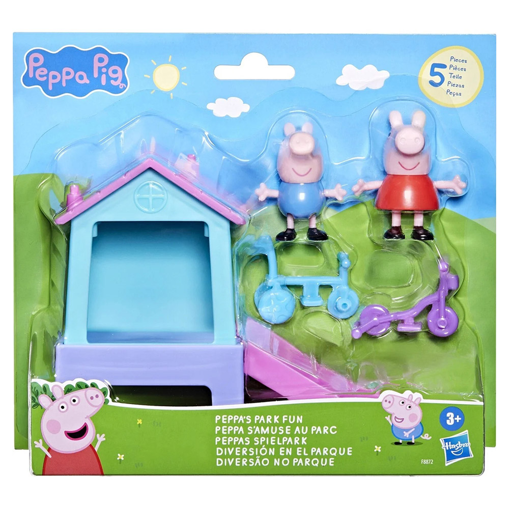 《 Peppa Pig 粉紅豬小妹 》佩佩豬公園遊戲組 F8872