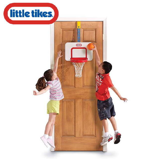 美國 Little Tikes 小泰克-門掛式可調籃球架