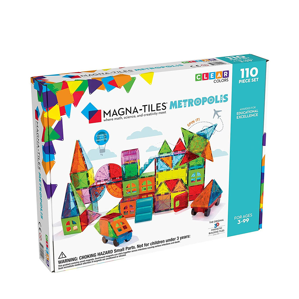 Magna-Tiles®都市磁力積木110片(20110)