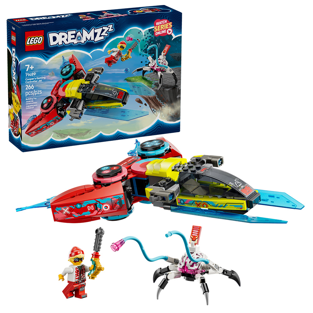 樂高積木LEGO 71489 202501 DREAMZzz系列 - 庫柏的遊戲控制器噴射機