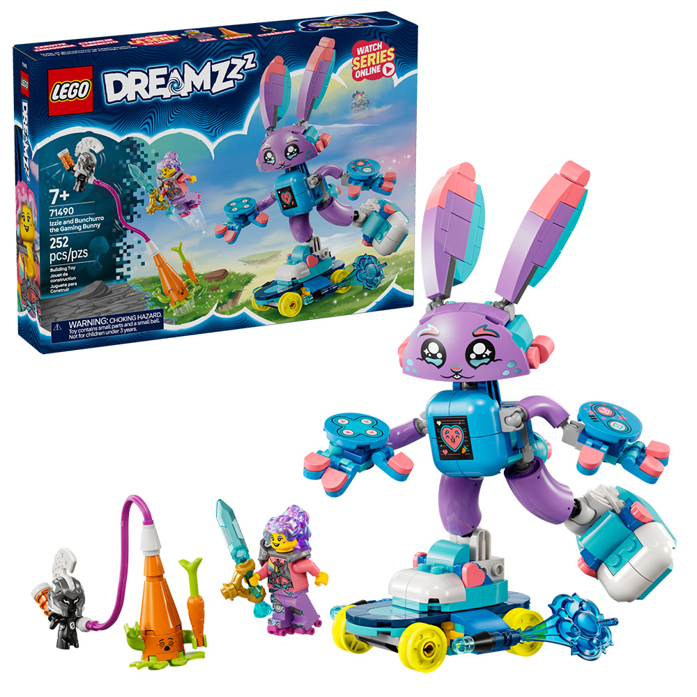 樂高積木LEGO 71490 202501 DREAMZzz系列 - 伊茲和電玩小兔邦啾洛