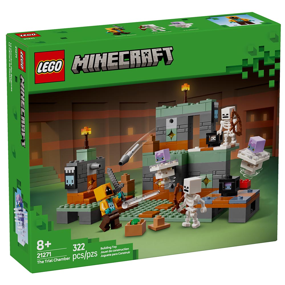 樂高積木LEGO 21271 202503 Minecraft 系列 - 試煉密室