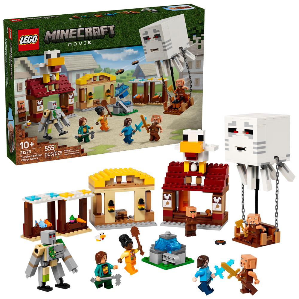 樂高積木LEGO 21273 202503 Minecraft 系列 - 地獄幽靈氣球進攻村莊