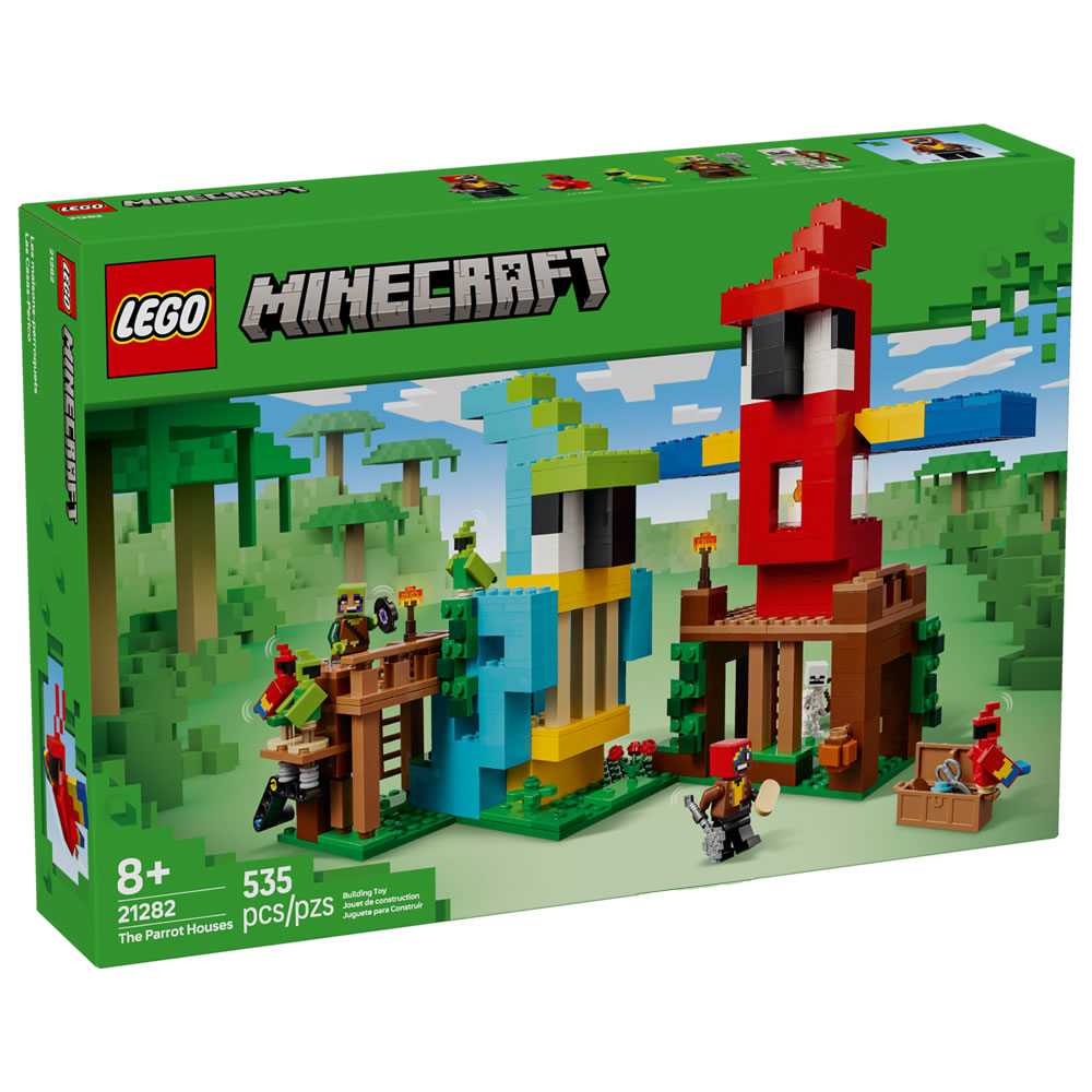 樂高積木LEGO 21282 202503 Minecraft 系列 - 鸚鵡屋