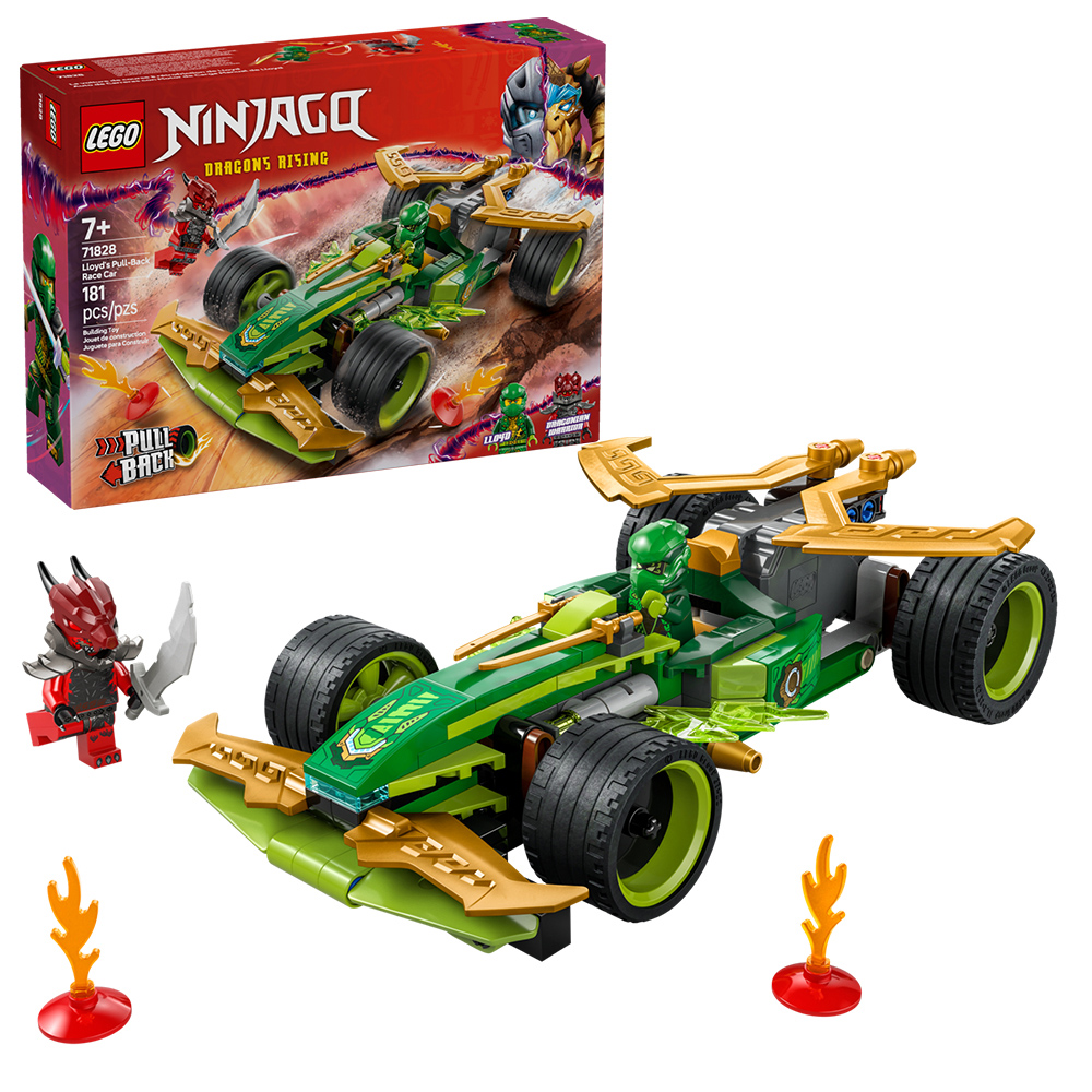 樂高積木LEGO 71828 202501 旋風忍者系列 - 勞埃德的迴力賽車