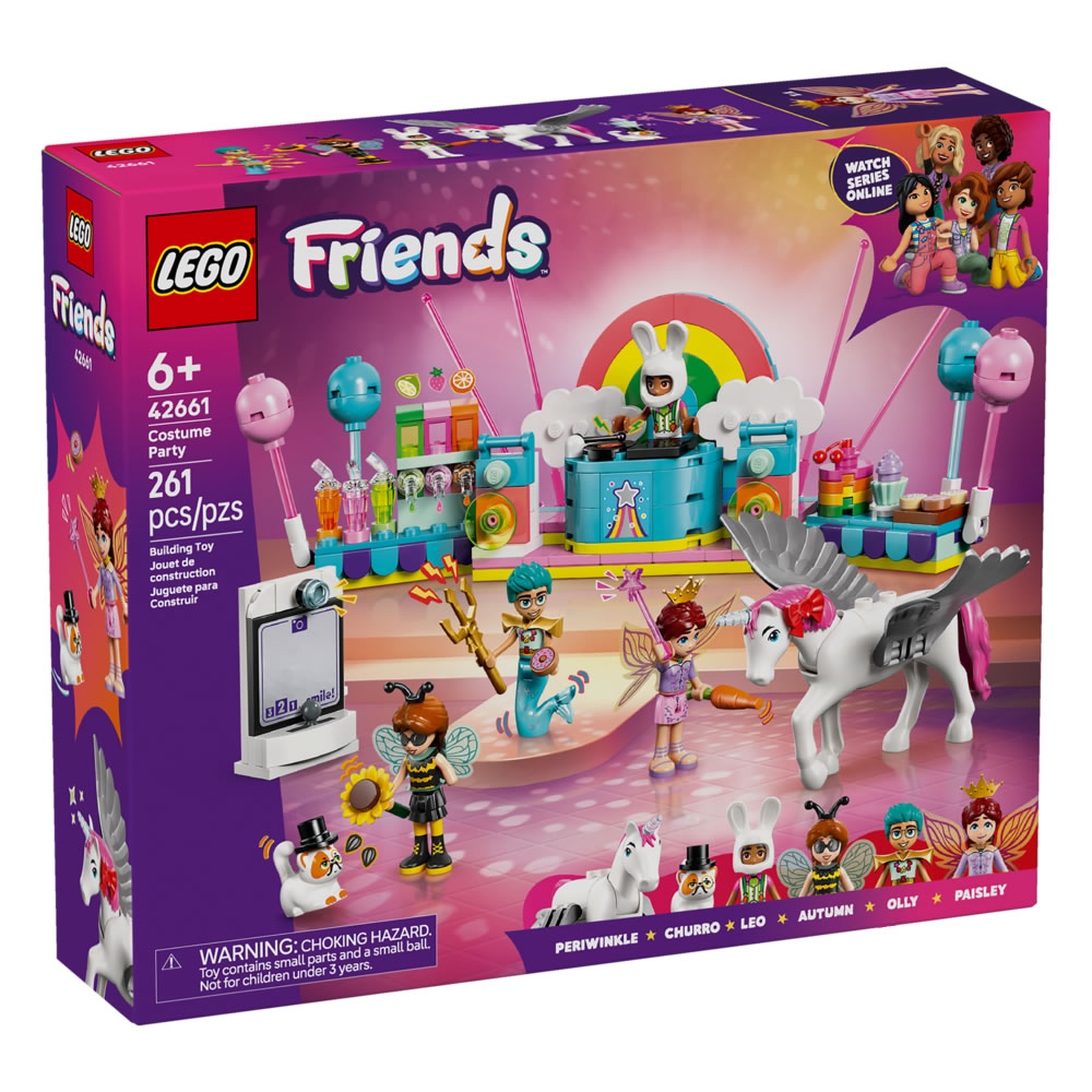 樂高積木LEGO 42661 202506 姊妹淘系列 - 獨角獸和仙子變裝派對