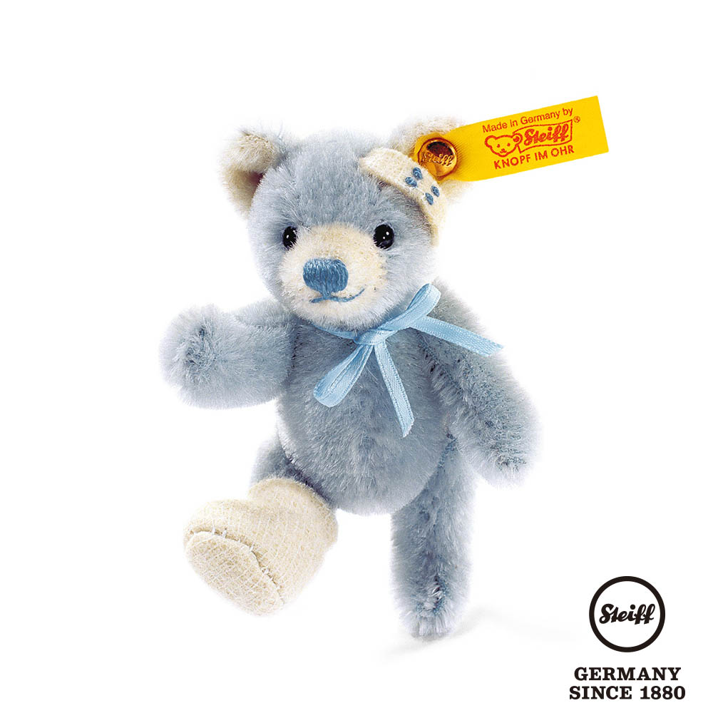 STEIFF德國金耳釦泰迪熊 - Mini Teddy Bear get well soon (收藏版_黃標)