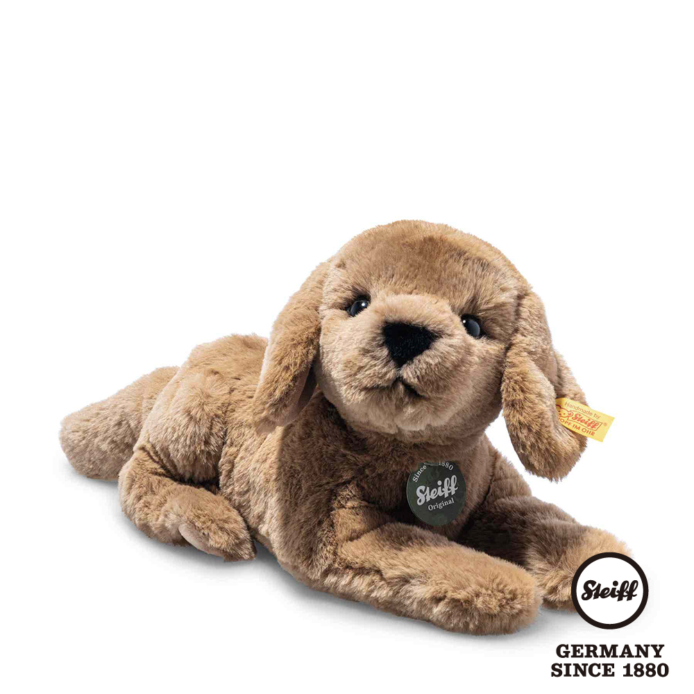 STEIFF德國金耳釦泰迪熊 - Teddies for tomorrow Lenny Labrador (環保系列經典泰迪熊_黃標)