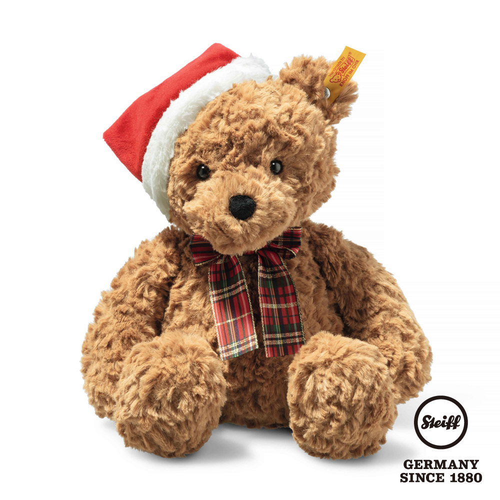 STEIFF德國金耳釦泰迪熊 - Christmas Jimmy Teddy bear (經典泰迪熊_黃標)