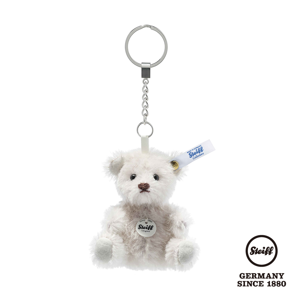 STEIFF德國金耳釦泰迪熊 - Mini Teddy Bear Keyring Pendant (收藏版吊飾_黃標)