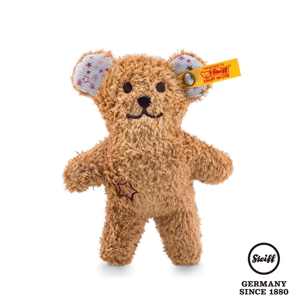 STEIFF德國金耳釦泰迪熊 - Mini Teddy Bear (嬰幼兒手搖鈴)
