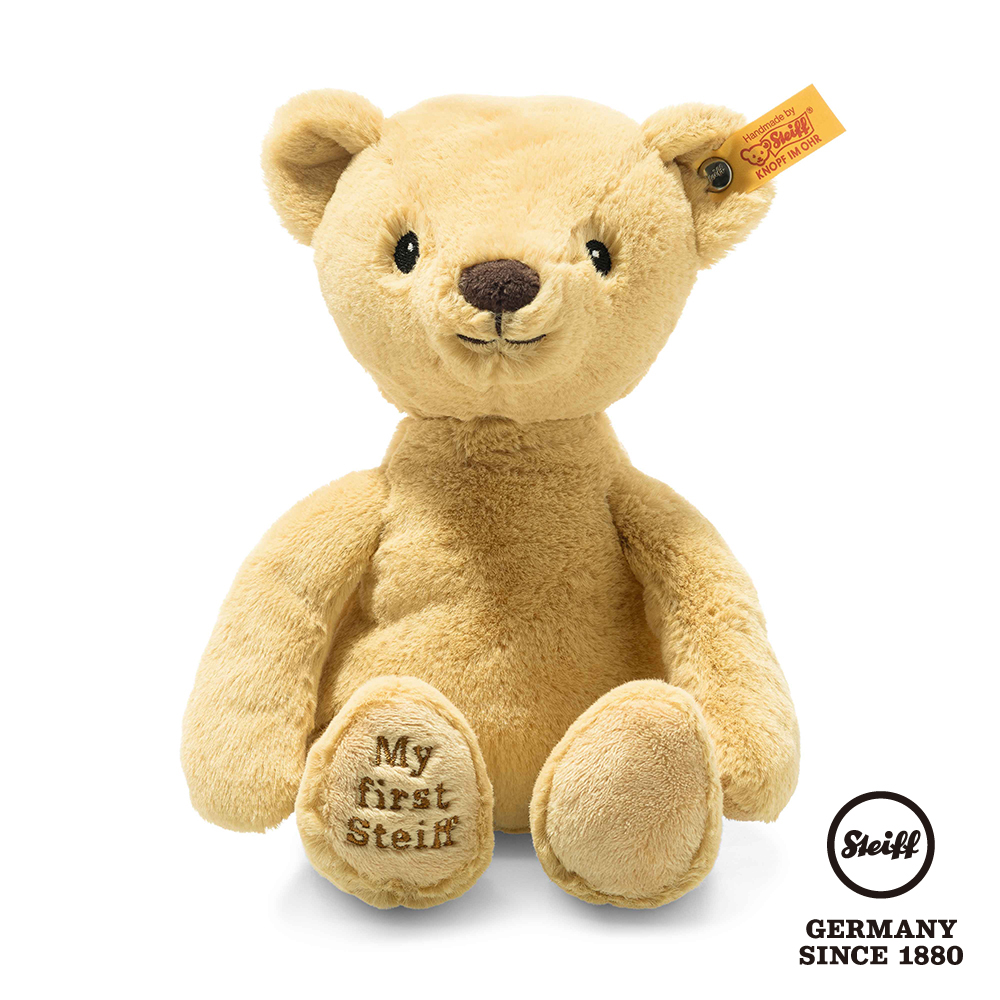 STEIFF德國精品泰迪熊 - My First Steiff Teddy Bear 出生熊 金黃色 (嬰幼兒玩偶)