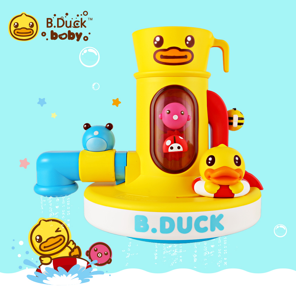 B.Duck小黃鴨 BD035戲水龍頭洗澡玩具