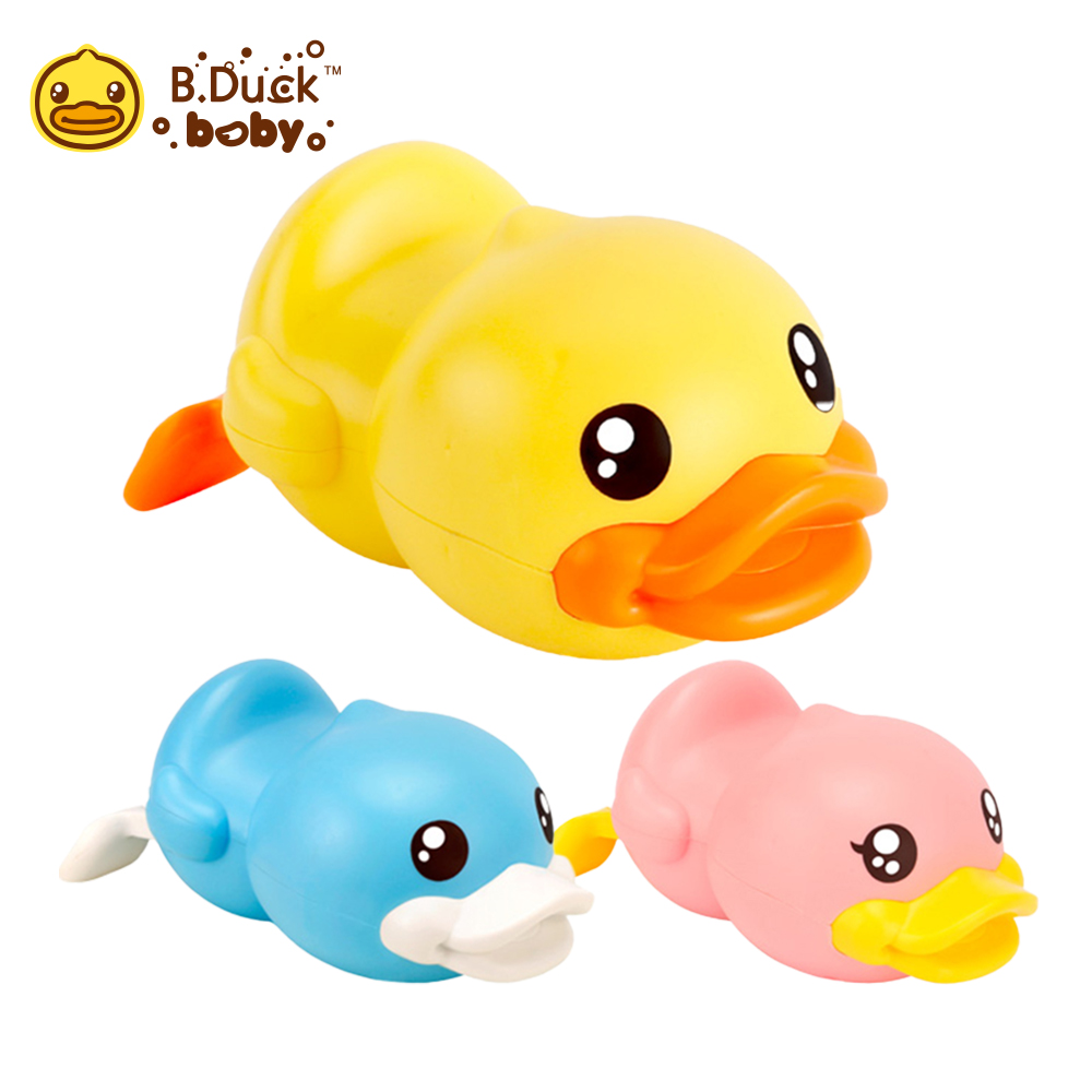 B.Duck小黃鴨 BD025游泳鴨洗澡玩具2入