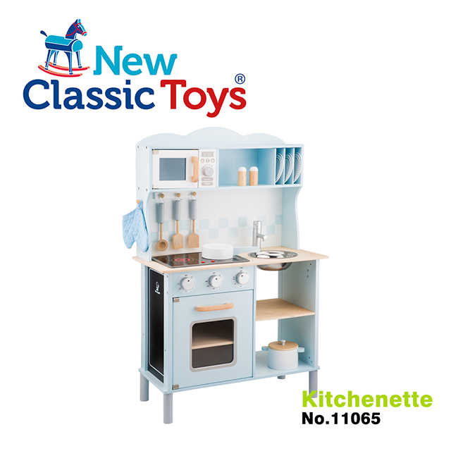 【荷蘭New Classic Toys】聲光小主廚木製廚房玩具 - 11065