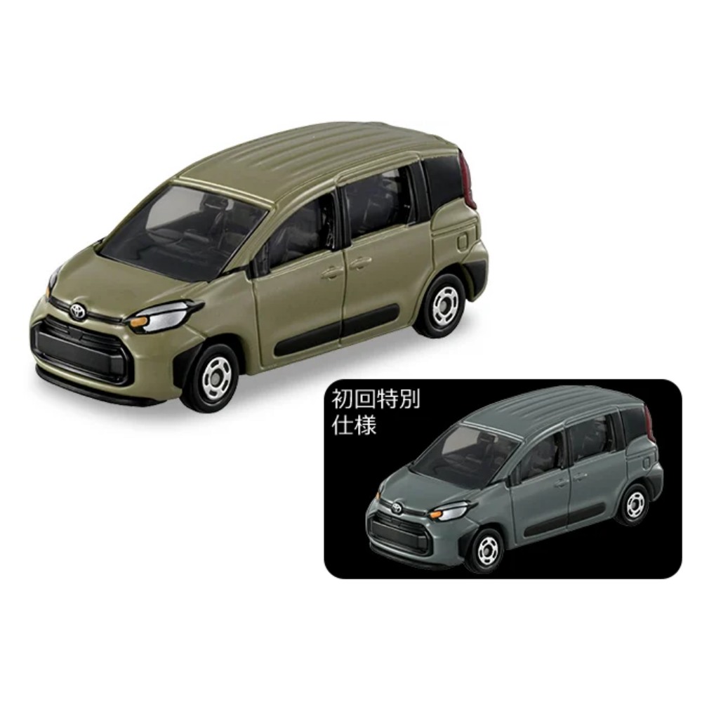 TOMICA 豐田SIENTA+初回 2臺一起賣 TM016A6+TM016C4 共2臺 多美小汽車