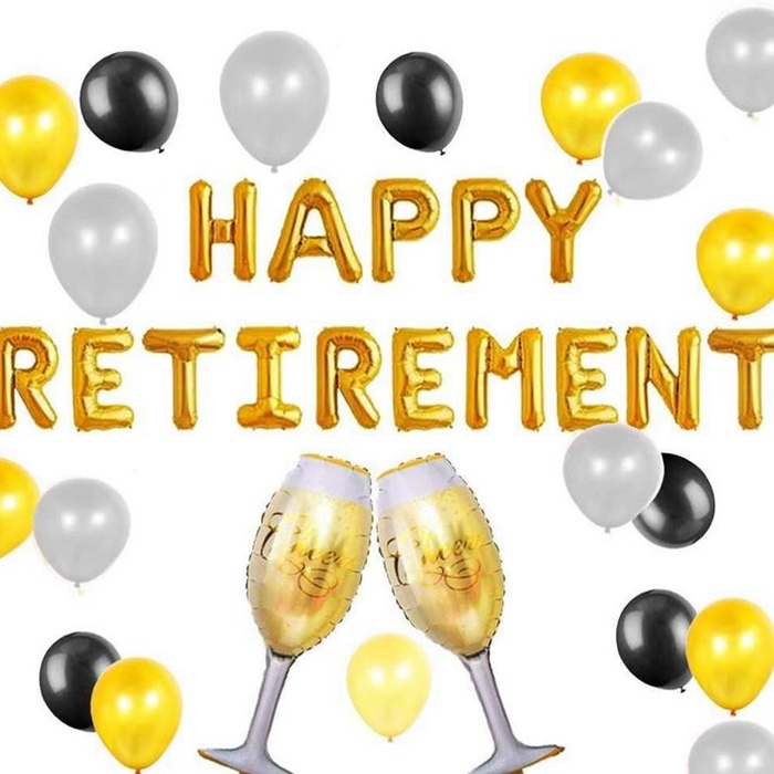 退休快樂氣球組-HAPPY RETIREMENT