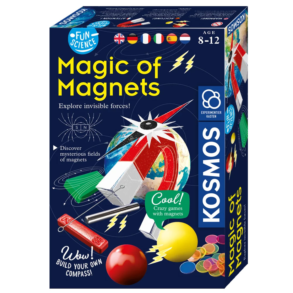【英國T&K】越玩越聰明STEAM寶盒：看不見的力量 磁鐵的魔法 Thames&Kosmos