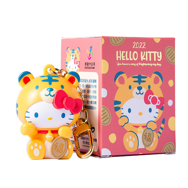HELLO KITTY搖搖籤筒造型悠遊卡-虎來運轉(受託代銷)