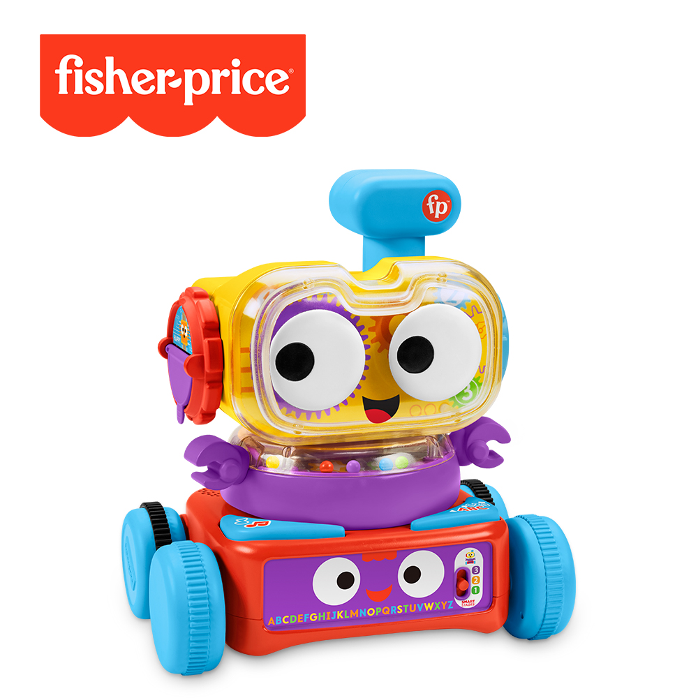 【奇哥】Fisher-Price 費雪 四合一學習機器人 (6個月-5歲都可以玩)