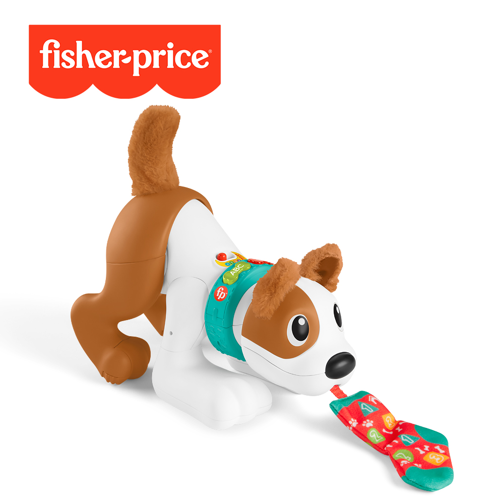 【奇哥】Fisher-Price 費雪 可愛爬爬小狗