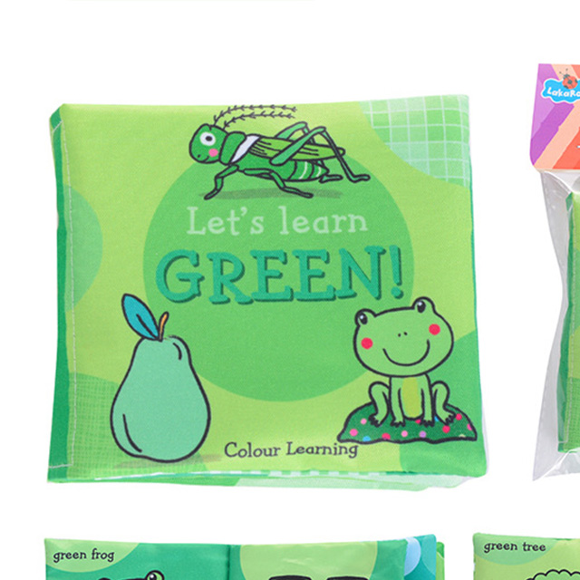 Stylelife嬰兒啟蒙教育布書⭐綠色