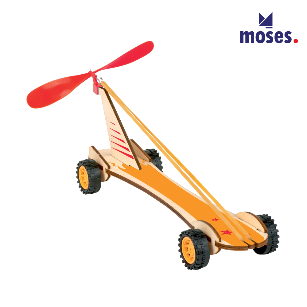 【德國Moses】小科普-橡皮筋賽車
