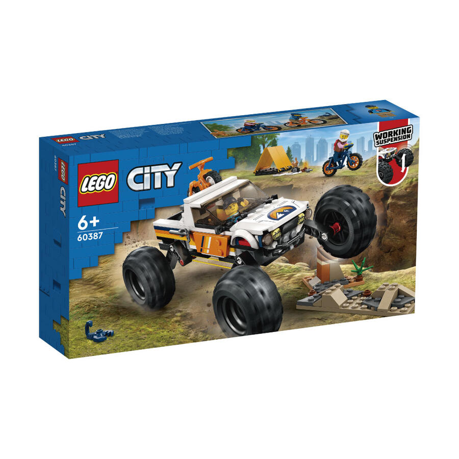 玩具反斗城 LEGO樂高 City系列 越野車冒險 60387