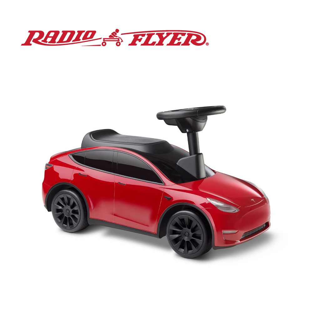 美國 RadioFlyer Tesla Model Y 特斯拉聯名款滑步車#633A型