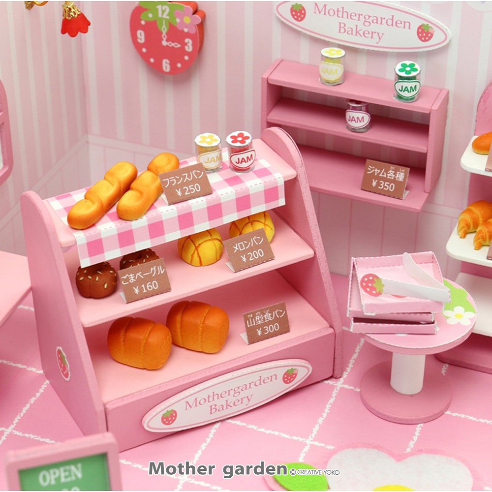 【日本Mother Garden】微型屋-麵包店