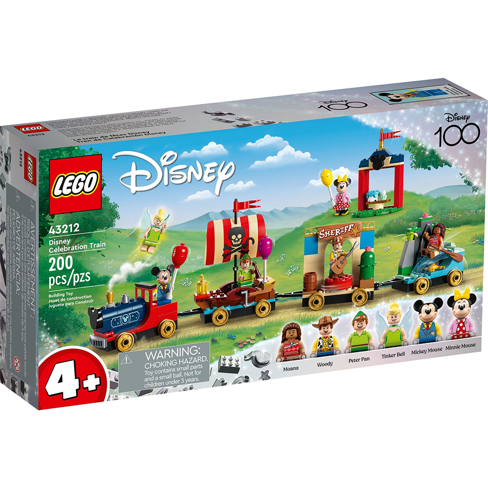 樂高積木 LEGO《 LT43212 》202304 迪士尼系列-Disney Celebration Train​