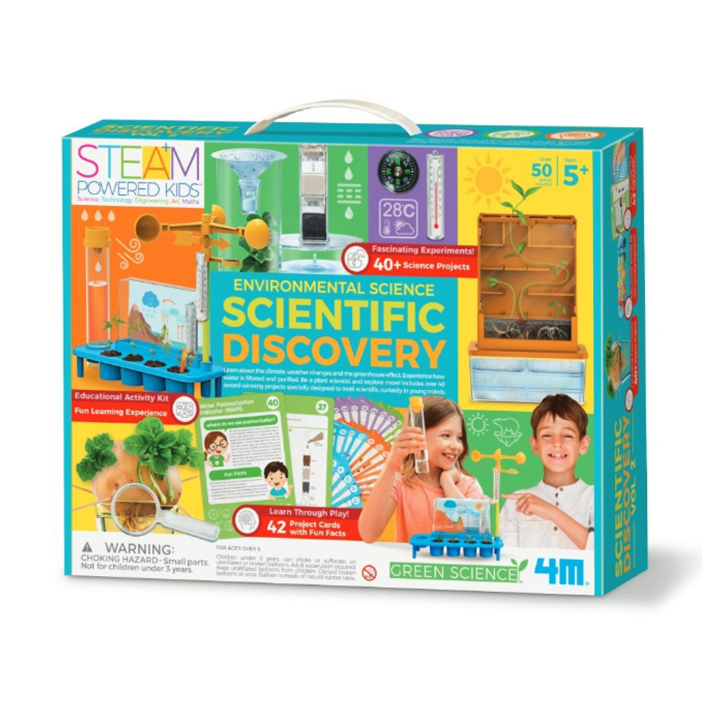 【 4M 】STEAM Powered Kids - 00-01720 科學大驚奇 2.0 地球環境與生態科學