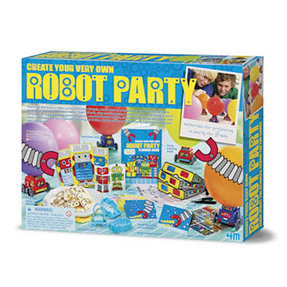 【4M】04402 美勞創意-機器人歡樂派對 (8歲以上)