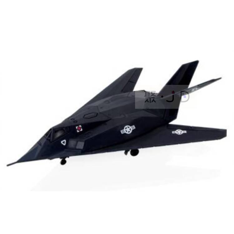 【4D Master】60025D - 3D 拼組戰鬥機模型系列 - F-117A Night Hawk 1:155 Model