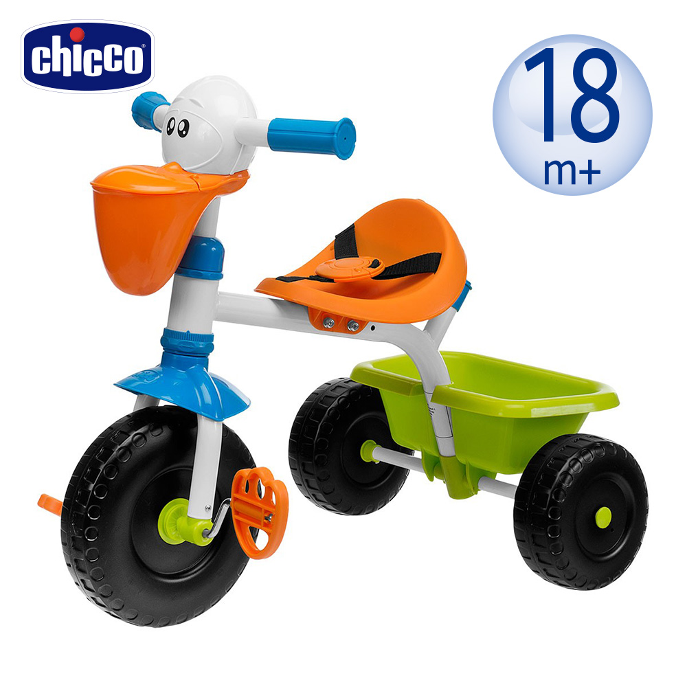 【chicco】二合一平衡腳踏車-大嘴鳥